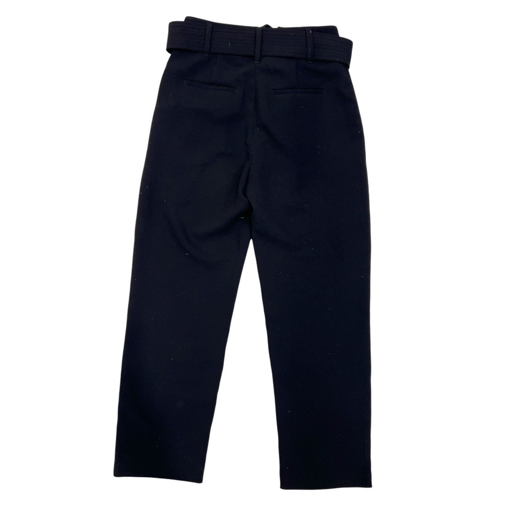 Wilfred | Geneva Crepe Tie Waist Black Dress Pants Size 0 Capsule Wardrobe - Picture 6 of 8